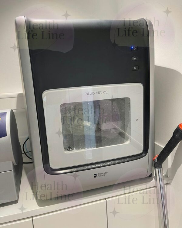Dentsply Sirona inLab MC X5 machine for dental restorations