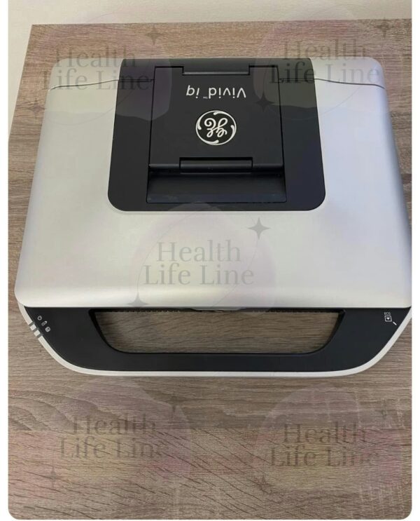GE Vivid iq Premium Ultrasound Machine touchscreen interface.