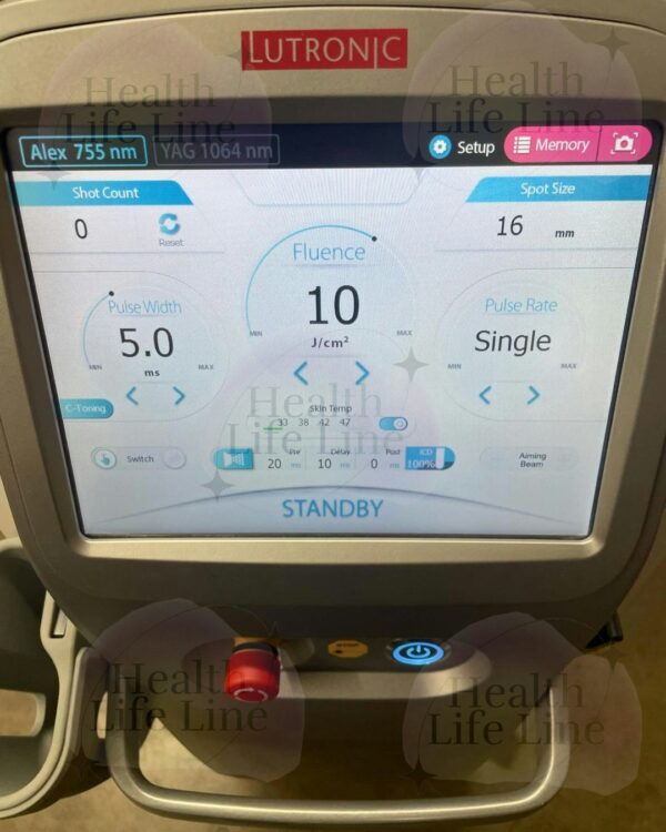 Lutronic Clarity II Laser System in a clinical setting