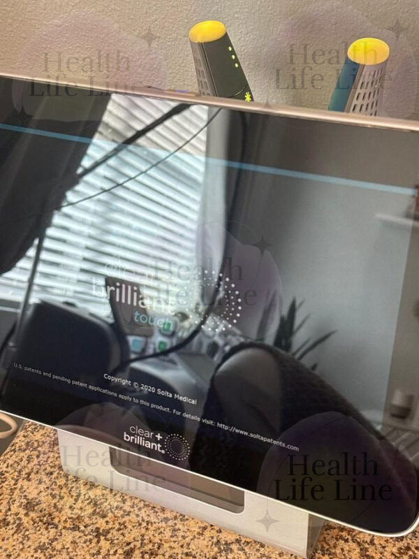 Solta Clear + Brilliant Touch device in aesthetic clinic setting